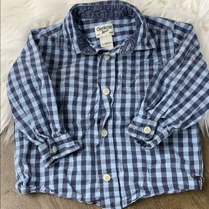 Plaid/Checkered Button-Up Top